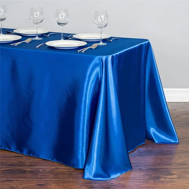 Table Cloth Rectangle Table Cover Sapphire - Shop at LoveMi