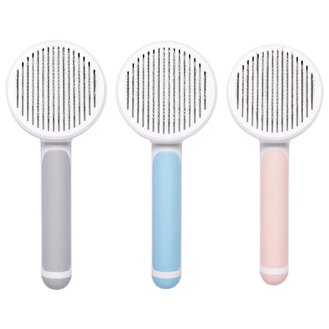 Round Handle Pet Passage Comb 3Color Set - Shop at LoveMi