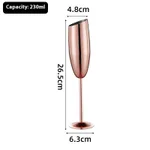 Rose Gold Bevel