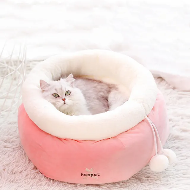 Cat Litter Closed Winter Supplies Warm Dog Kennel House Type Mat - 1Style