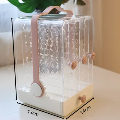 Multilayer Rotatable Plastic Jewelry Storage Box 7Style - Shop at LoveMi