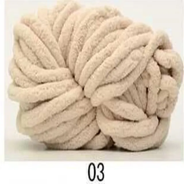 2.5cm thick icicle super thick chenille yarn Color 3 - Shop at LoveMi