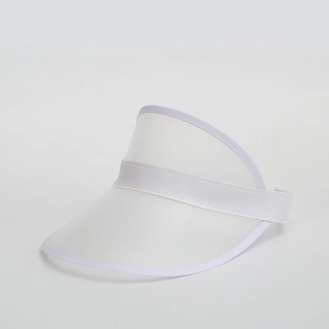 Plastic sun hat - Matte White