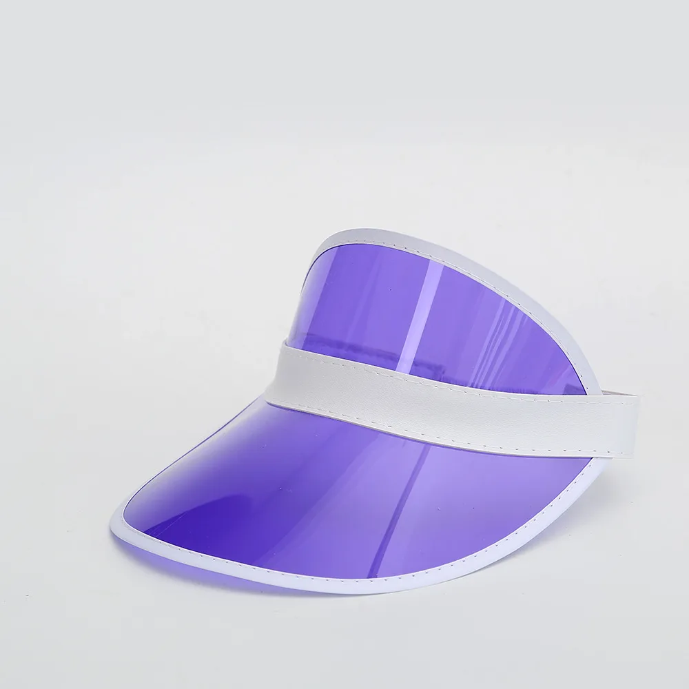 Plastic sun hat - Purple