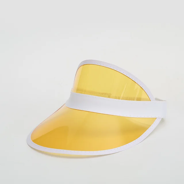 Plastic sun hat - Yellow