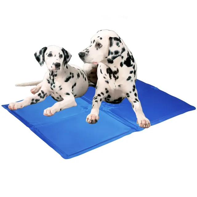Dog Cooling Mat Pet Ice Pad Teddy Mattress Pet Cool Mat Bed Cat Cushion Summer Keep Cool Pet Cooling Dog Mat For Dogs Blue - Shop at LoveMi