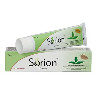 Natural ingredients dry itchy redness problem cream - Green
