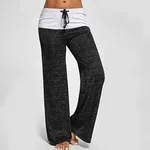 Yoga Quick-drying Sports Long Outdoor Leisure Wide-leg Pants - Black