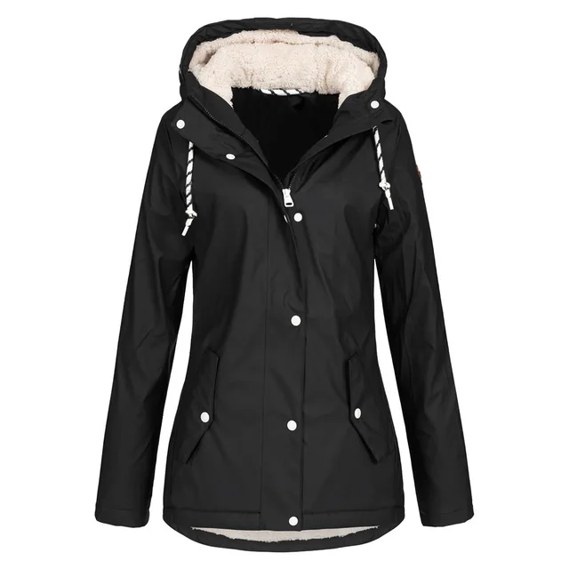 Outdoor Sports Jacket Women Winter Clothes Black - Shop at LoveMi