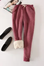 Lamb trousers - Claret