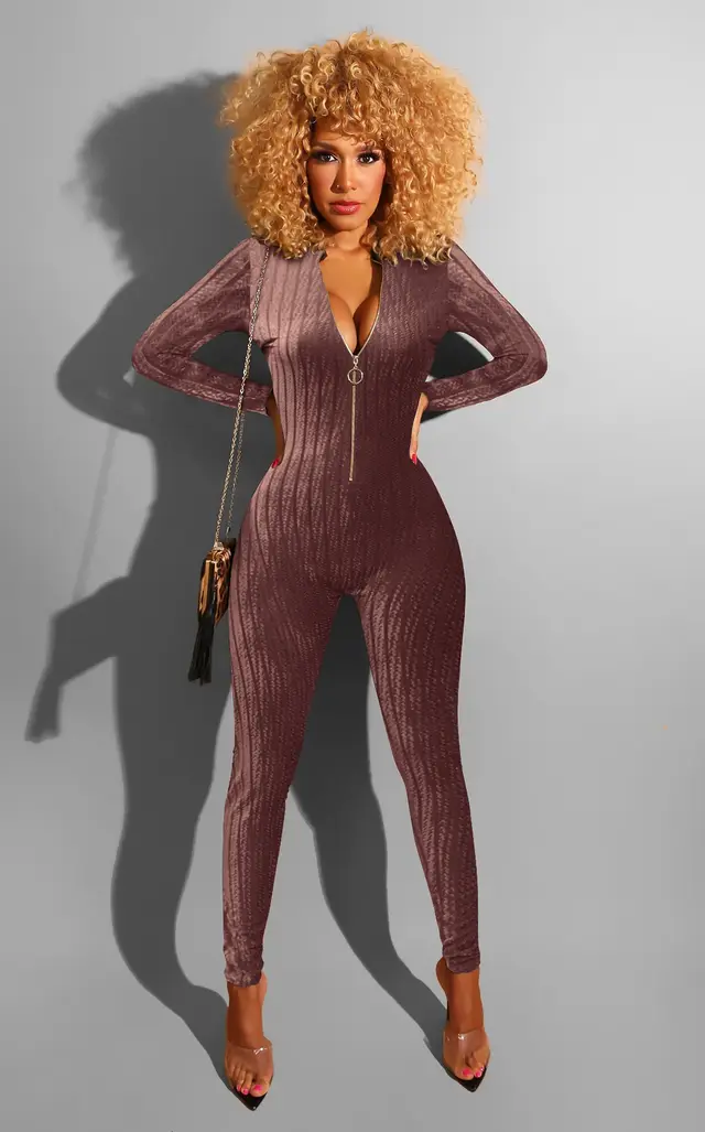 Front and back sexy cutout nightclub outfits Wine Red - Shop at LoveMi