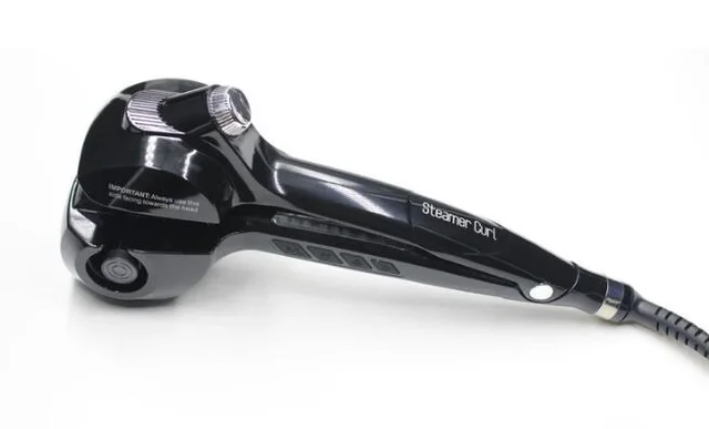Professional ceramic hair steam machine hair curler roller curling iron, hair waver in digital magic styling tools styler Black - Shop at LoveMi