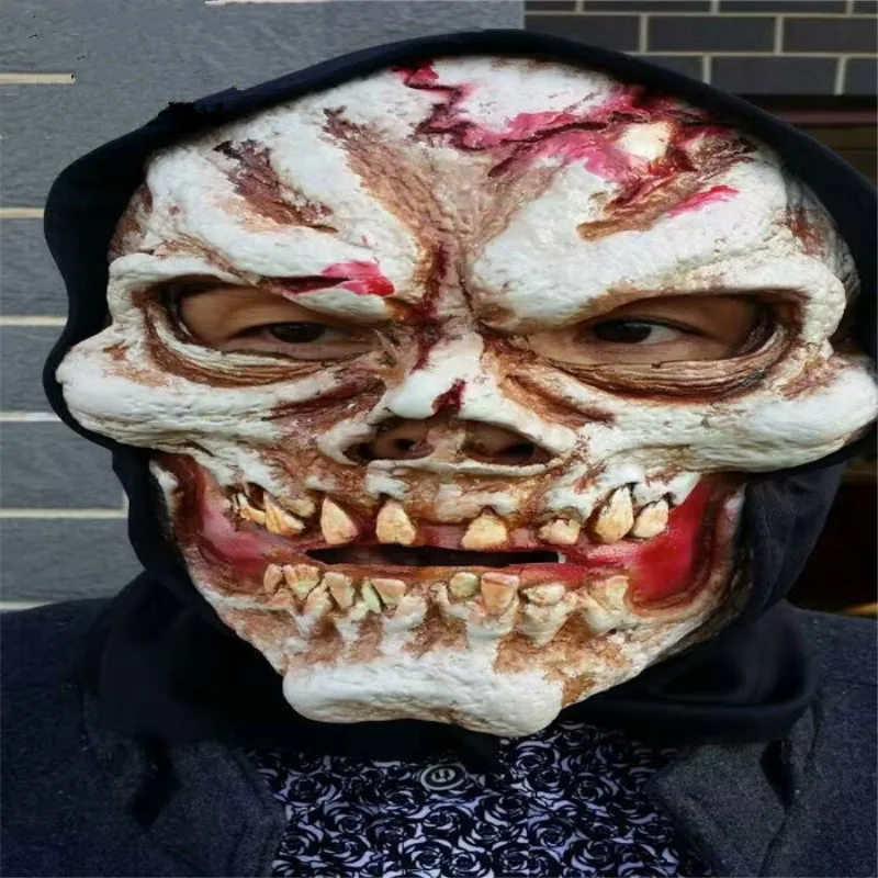 Latex Horror Headgear - Skull