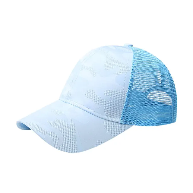 Lady's ponytail baseball cap Blue - Shop at LoveMi