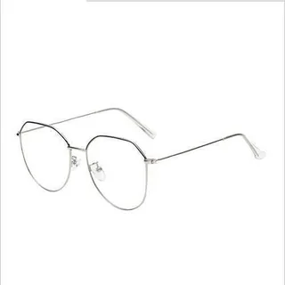 Full rim glasses frame - Silver