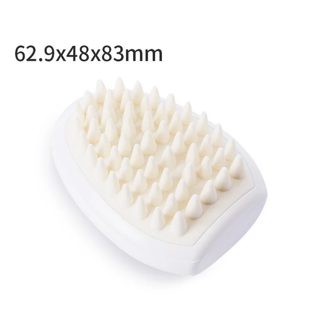 Silicone hair comb pet cats and dogs universal non slip massage comb Oval - Shop at LoveMi