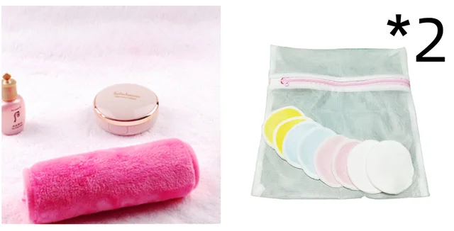 Velvet Bamboo Fiber Makeup Remover Set B Set - Shop at LoveMi