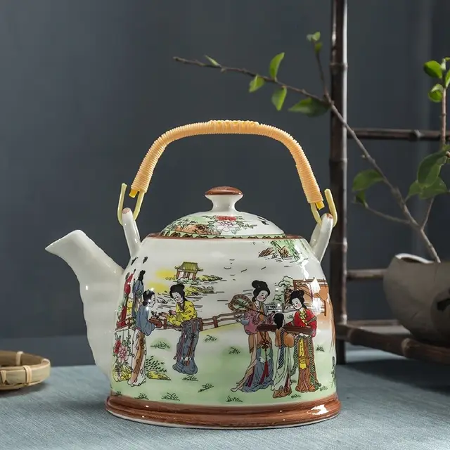 Ceramic teapot for restaurant hotel - Light Grey