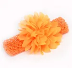 Korean super flower children headdress ornaments wedding flower girl dress accessories factory - Dark Orange