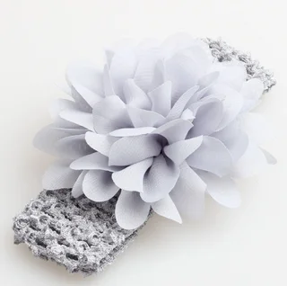 Korean super flower children headdress ornaments wedding flower girl dress accessories factory - Gray