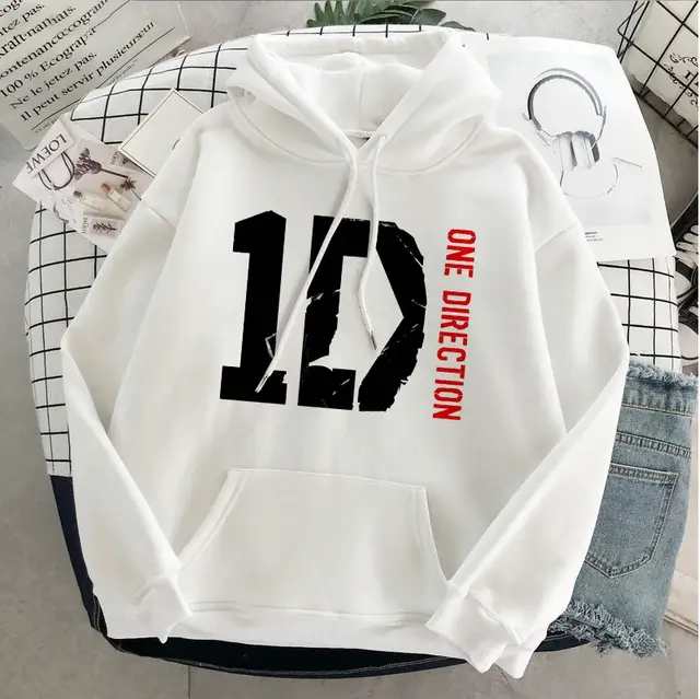 New Harry Styles Graphic One Direction Merch Harajuku Aesthetic Pullover Hoodie Sweatshirt Clothes Fall 1d Streetwear Women 5White - Shop at LoveMi