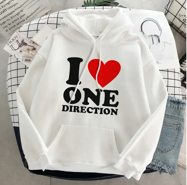 New Harry Styles Graphic One Direction Merch Harajuku Aesthetic Pullover Hoodie Sweatshirt Clothes Fall 1d Streetwear Women 6White - Shop at LoveMi