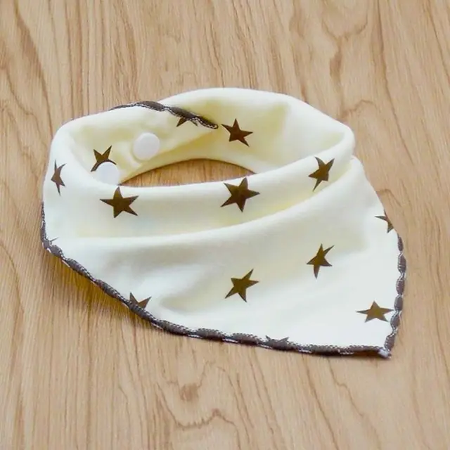 Cat and dog triangle scarf - Beige