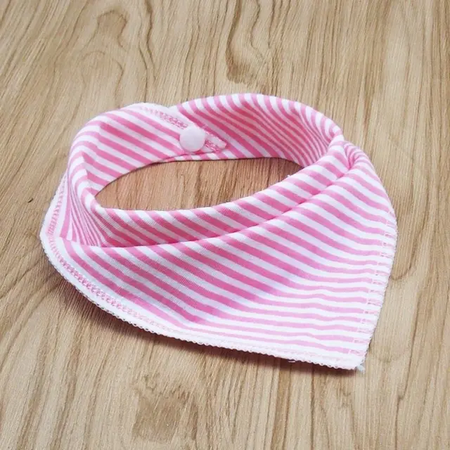 Cat and dog triangle scarf Pink - Shop at LoveMi