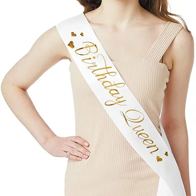 Party birthday strap White - Shop at LoveMi