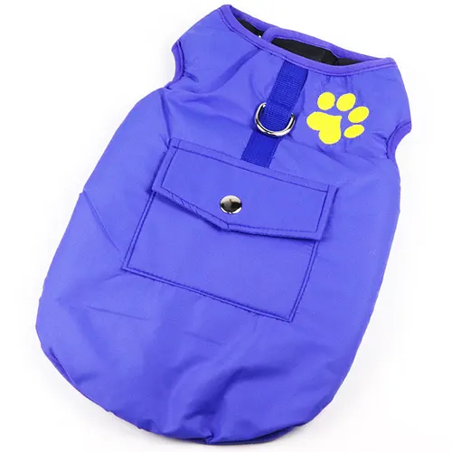Medium and large dog padded vest Blue - Shop at LoveMi