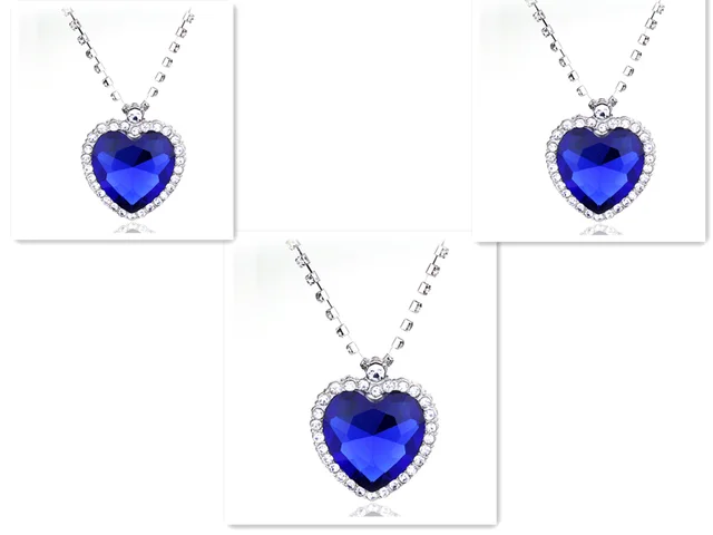 Heart Of The Sea Accessories Women's Bracelet Bracelet Necklace 3Pcs - Shop at LoveMi