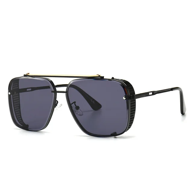 Street Shot Big Sunglasses Black Ash - Shop at LoveMi
