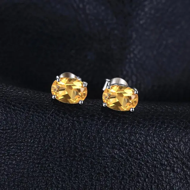 Women's Citrine Earrings Yellow - Shop at LoveMi