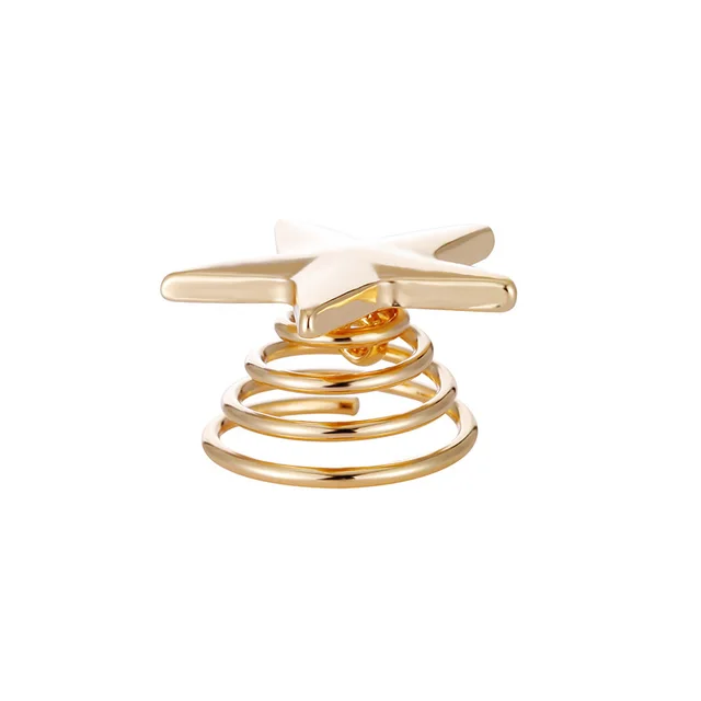 Korean minimalist star hairpin Stars (Single Price) - Shop at LoveMi