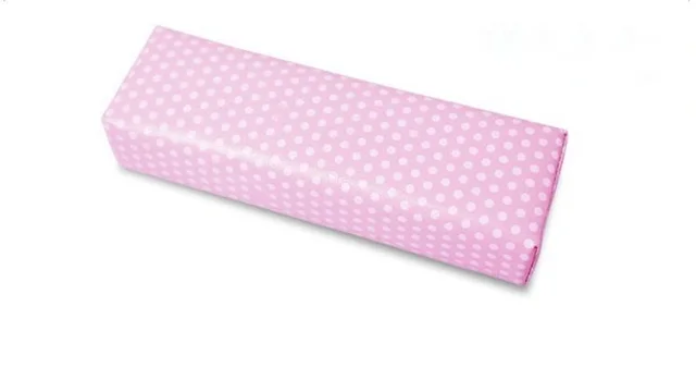 Nail hand pillow Pink White Dots - Shop at LoveMi