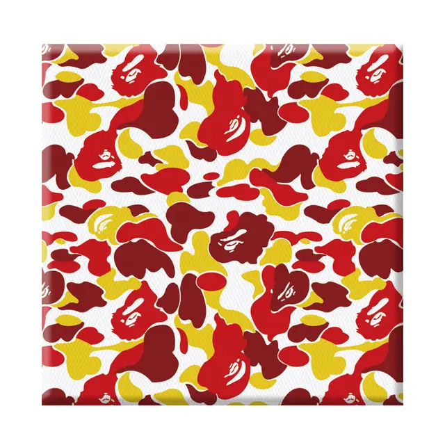Trendy Camouflage Frameless Decorative Painting Red - Shop at LoveMi