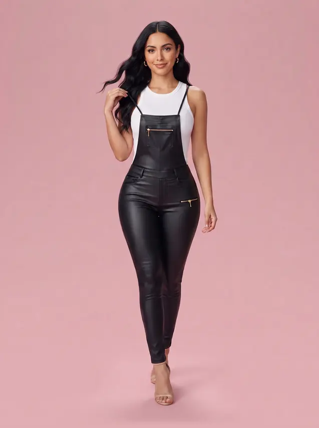 Classic Suspender Overalls Black - Shop at LoveMi