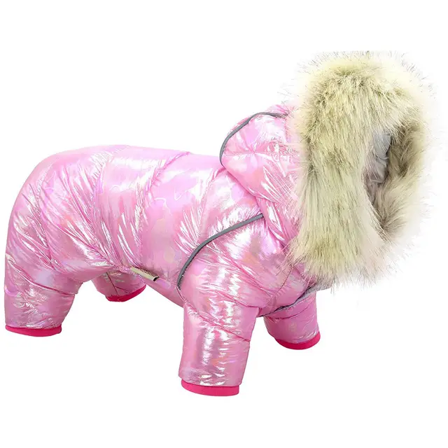 Dog clothes colorful hat four legged sweater button Pink - Shop at LoveMi