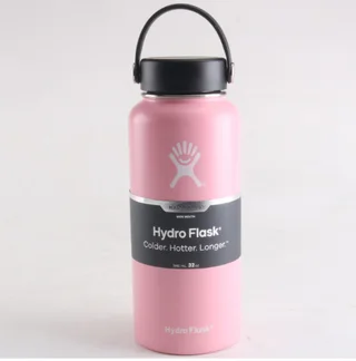 stainless steel outdoor sports kettle - Light Pink