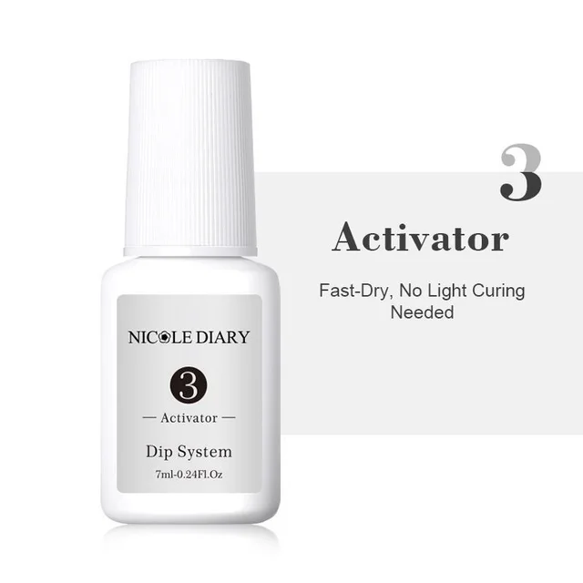 NICOLE DIARY Nail Art Infiltration Powder Activator3 - Shop at LoveMi
