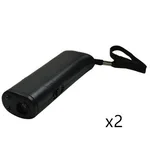 2Pcs Black