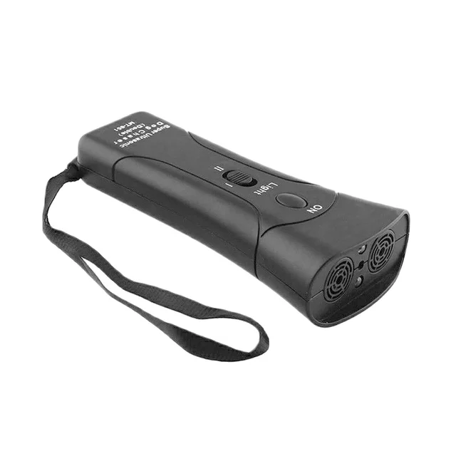 3 in 1 Anti Barking Dog Training Device Ultrasonic Dog Training Repeller LED Flashlight Black A - Shop at LoveMi