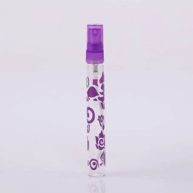 10ml Mini Rose Glass Spray Bottles () Purple - Shop at LoveMi