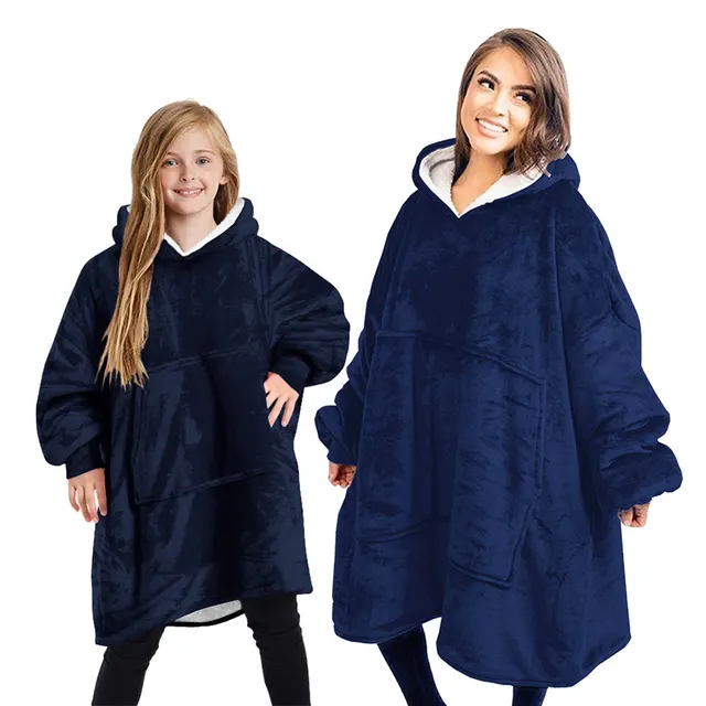 Warm cashmere blanket Blue - Shop at LoveMi