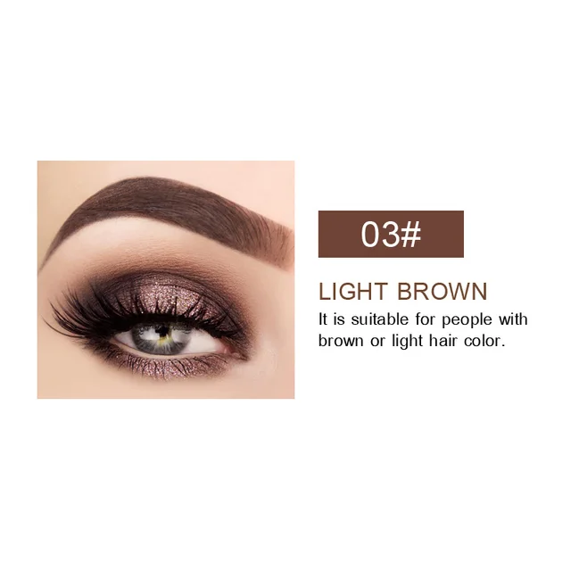Eyebrow pencil two in one Grooming eyebrows Light Brown - Shop at LoveMi