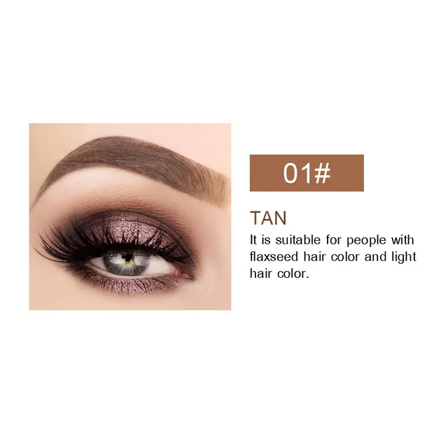 Eyebrow pencil two in one Grooming eyebrows Yellow Brown - Shop at LoveMi