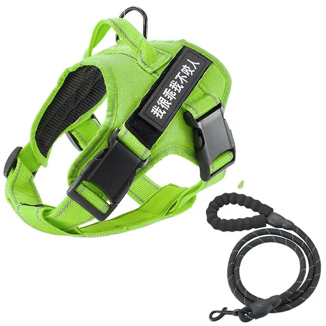 Dog vest chest strap leash Green - Shop at LoveMi