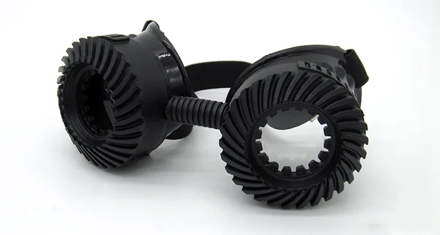 Steampunk gas mask face 1 Black - Shop at LoveMi