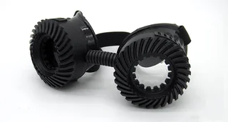 Steampunk gas mask face - 1 Black