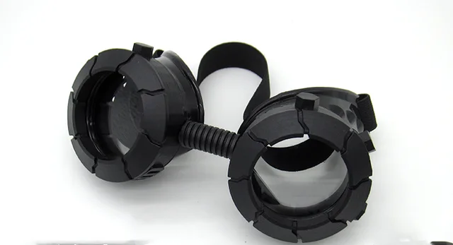 Steampunk gas mask face - Black